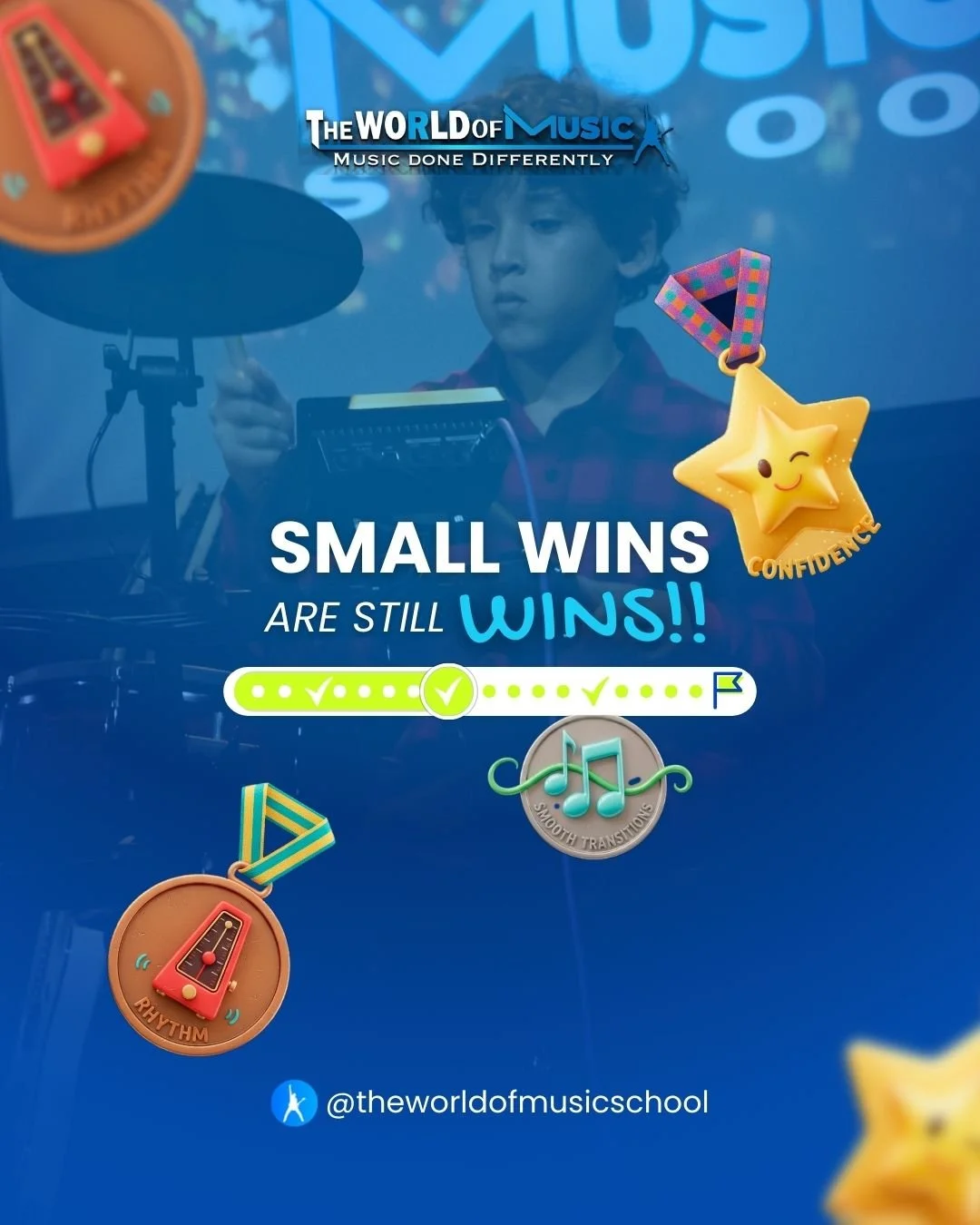 ✨🎶 One day you&rsquo;re fighting the chord&hellip; the next, your fingers just know. 🎶✨

That&rsquo;s how growth really works.

We get so focused on the big moments &mdash; the recital, the stage lights, playing like our favorite artist &mdash; tha