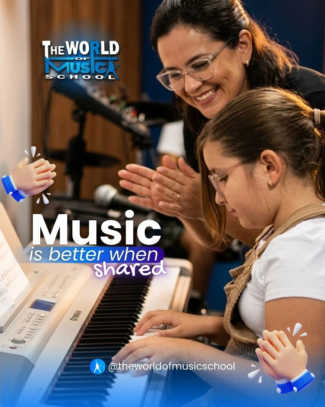 The best memories aren&rsquo;t just kept in photos; they are kept in songs. 🎼❤️

At The World of Music School, we see it every day: music doesn&rsquo;t just build a child&rsquo;s confidence; it creates an unbreakable bridge between parents and child