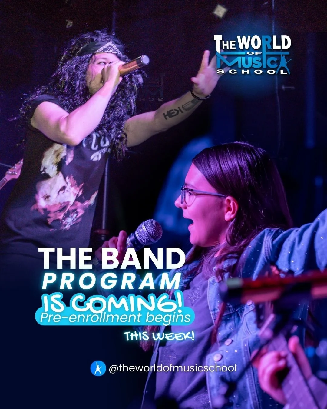 🎸🔥 Band Program Pre-Registration Is Now Open 🔥🎸

Attention TWMS band members &mdash; it&rsquo;s time to get ready for the next season.

Pre-registration for our Band Program renewal is officially opening for students who are already part of the p