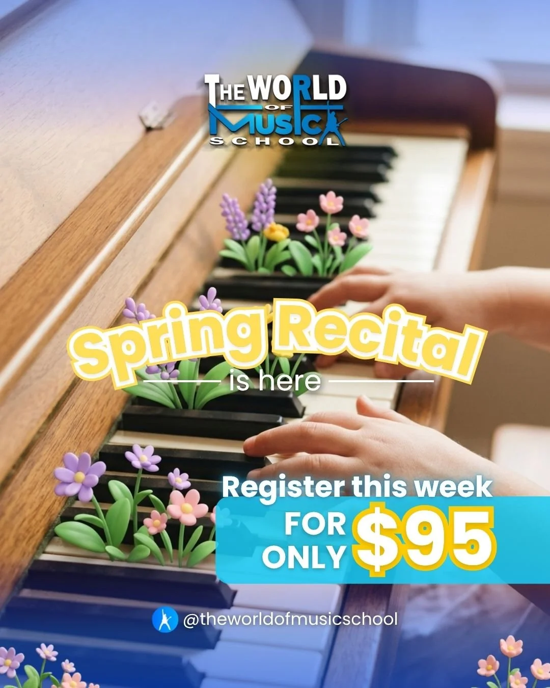 The stage is set&hellip;
The lights are waiting&hellip;

✨ It&rsquo;s THEIR moment to shine. 🎶

Our Spring Recital is back &mdash; and this is where confidence grows, talent shines, and unforgettable memories are made.

This is more than a performan