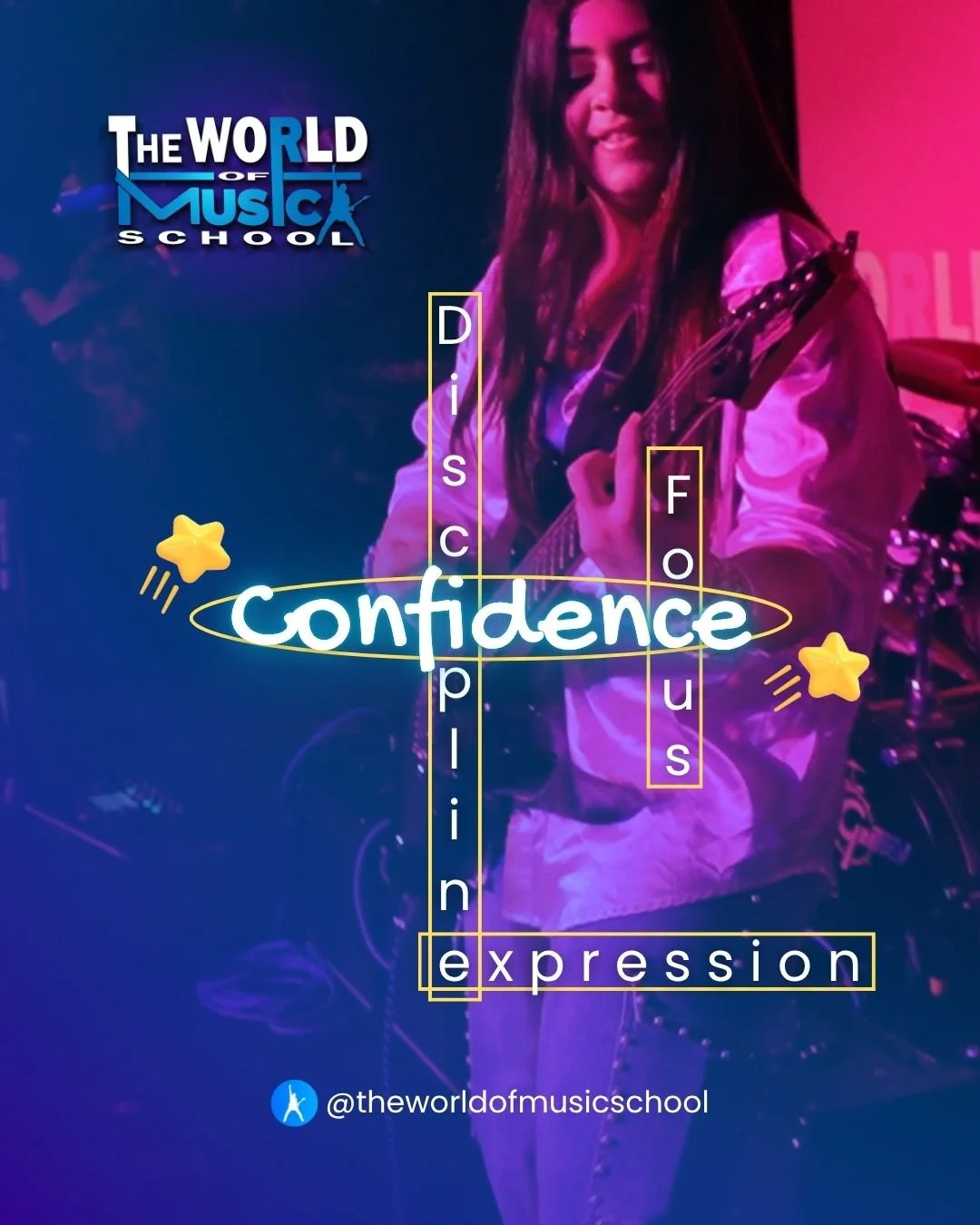 Confidence doesn&rsquo;t come from talent&hellip;
It&rsquo;s BUILT. 🎯

Through repetition.
Through growth.
Through small wins that turn into big breakthroughs.

🎶 Music teaches more than notes:

✔ Discipline to keep going
✔ Focus to improve every d