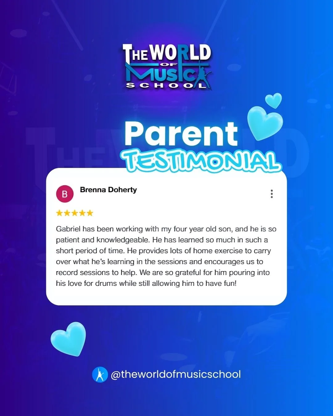 We don&rsquo;t just say it ourselves; the parents who watch their children transform through music every week say it for us. 💛

Nothing fills us with more pride than knowing we are fulfilling our mission: making sure children love music while achiev