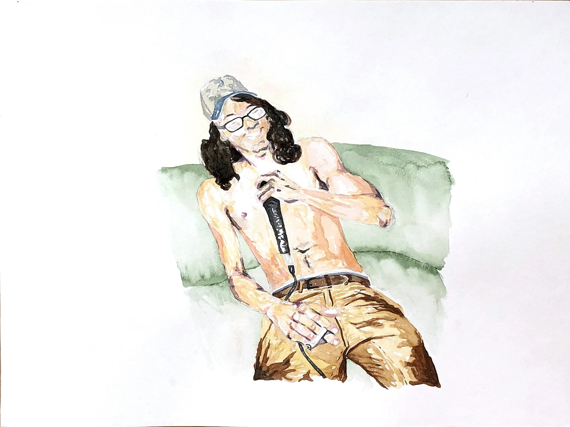 watercolor on paper (2019)