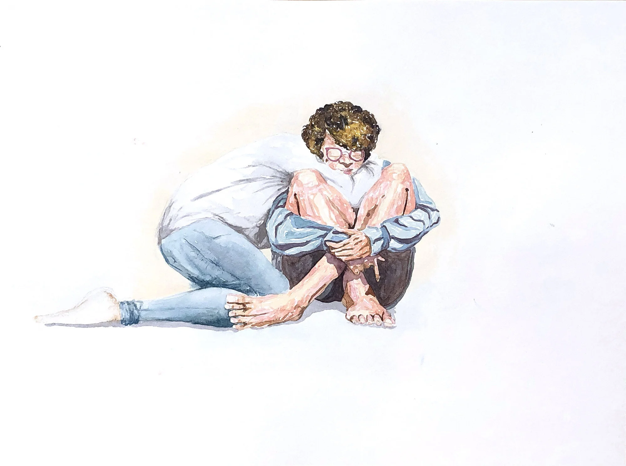watercolor on paper (2019)