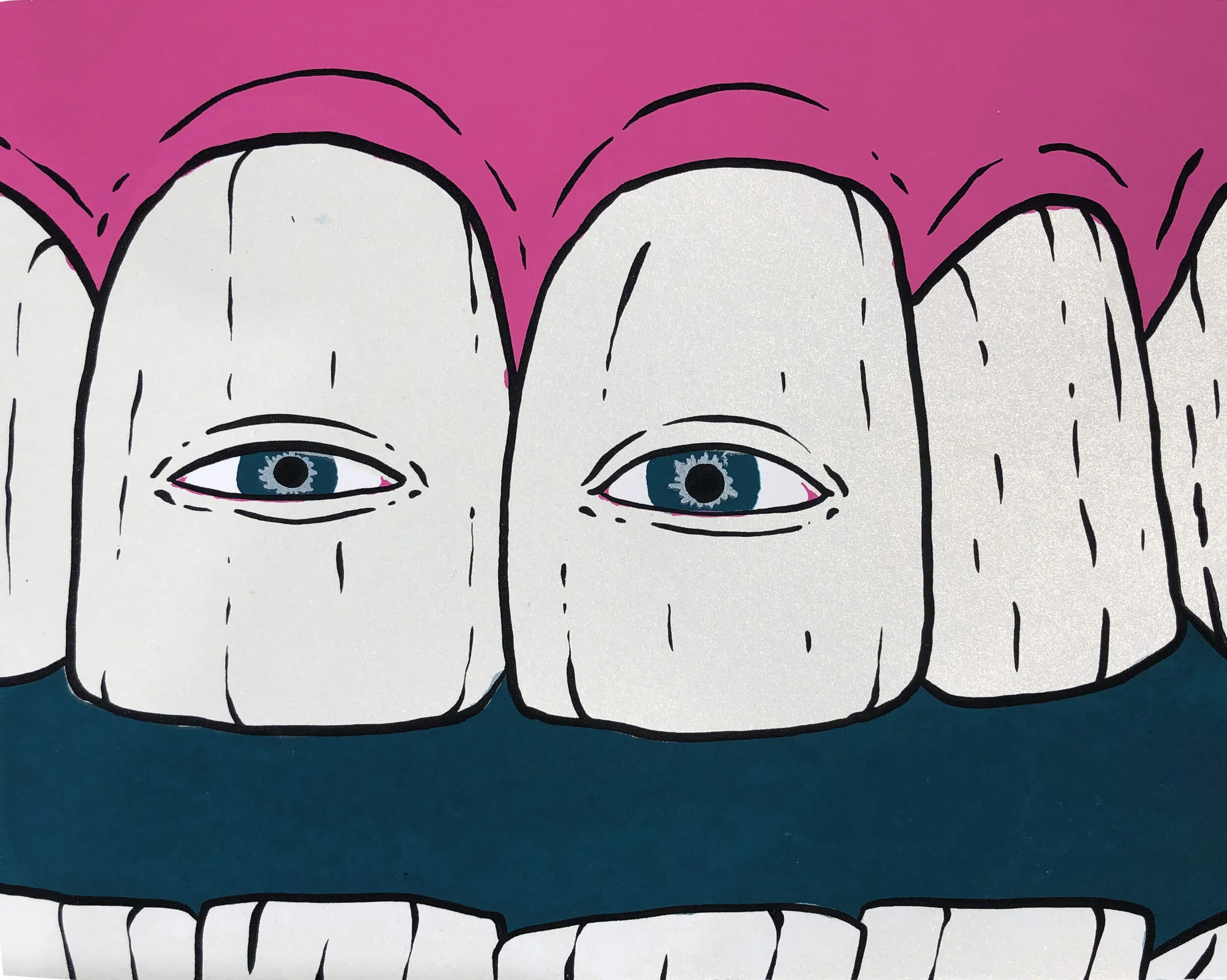 silkscreen print