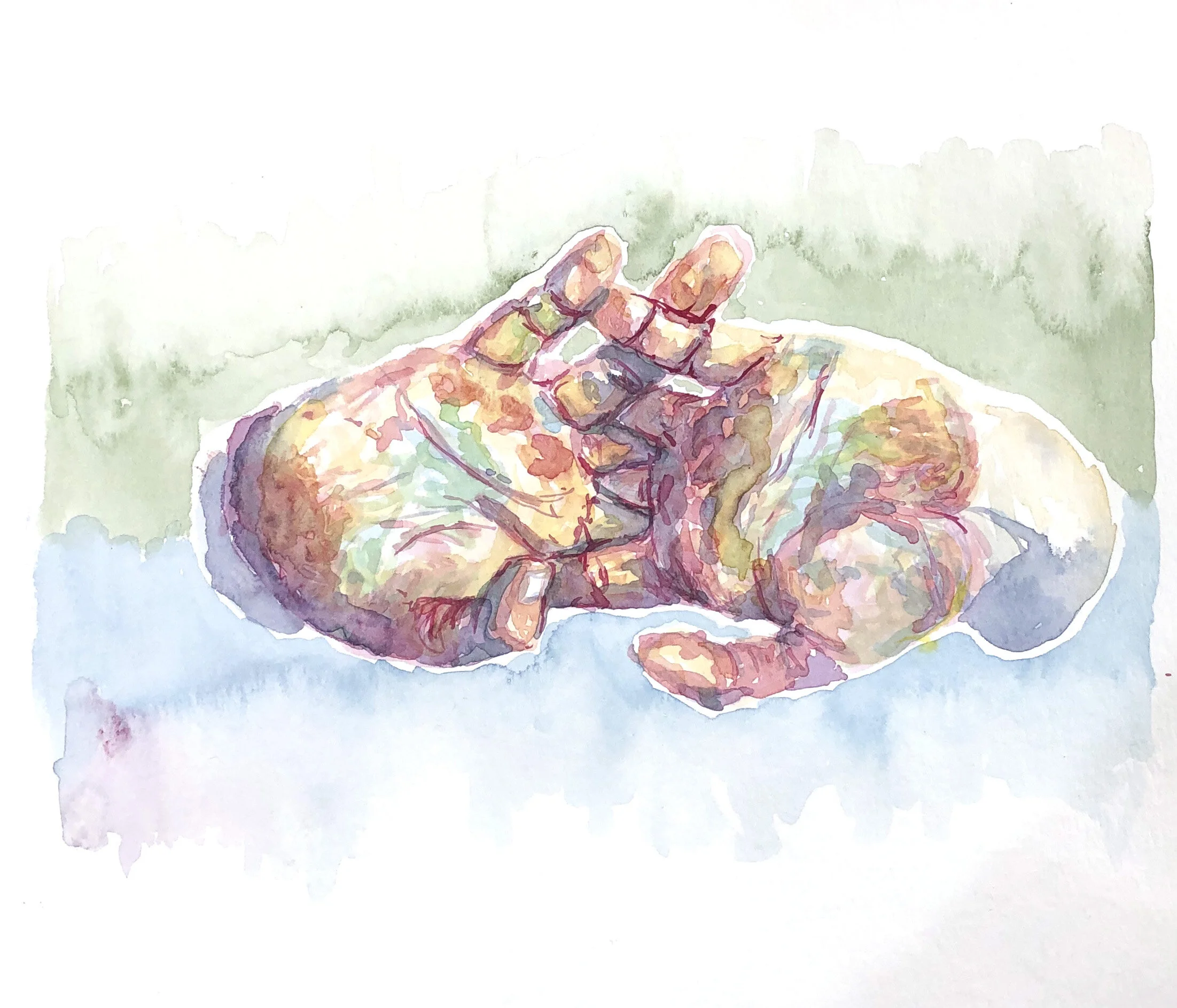 watercolor on paper (2019)