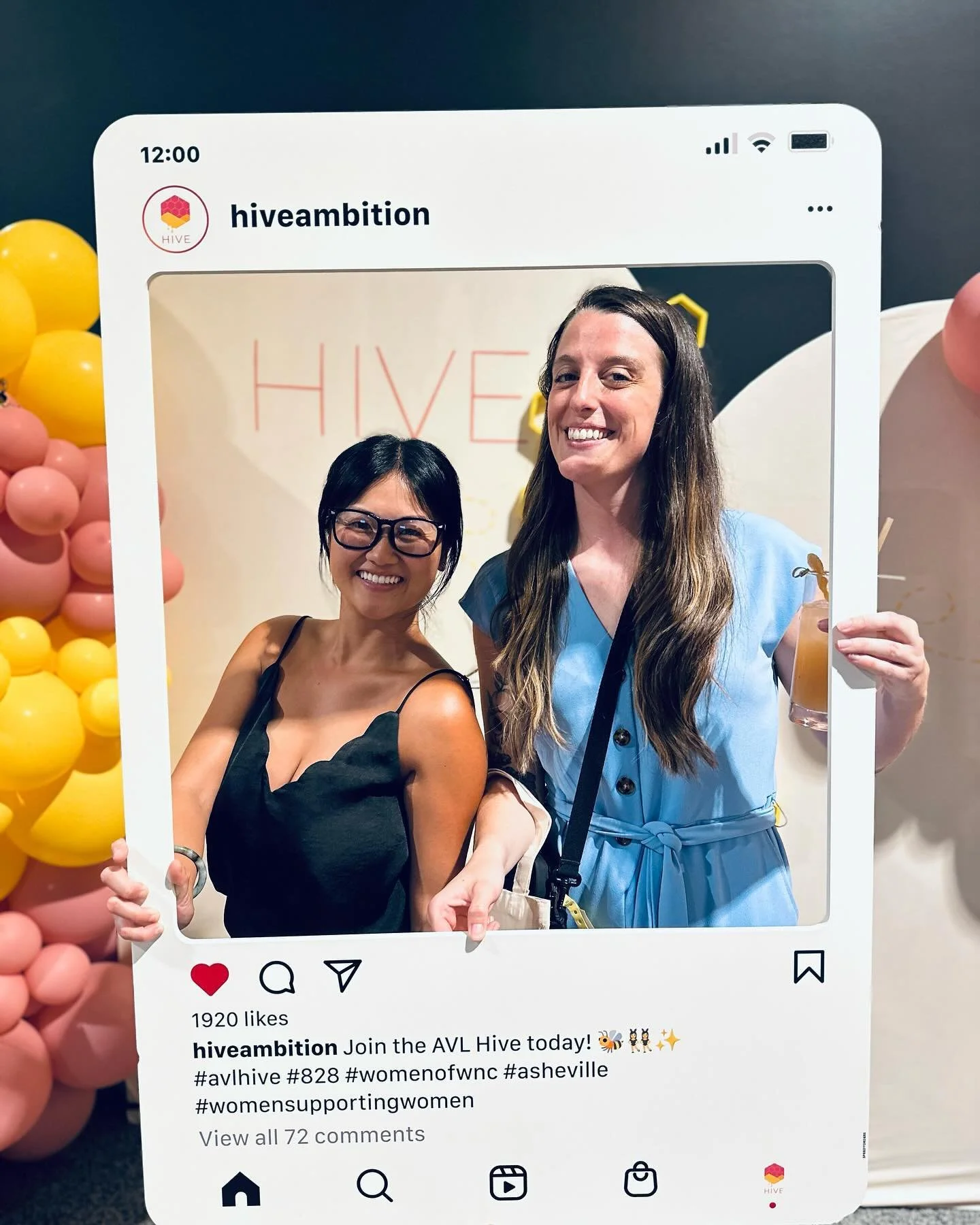 Late post but I had an amazing time at the @hiveambition launch party at @cultivatedcocktailsdistillery last Thursday night 🐝

AVL friends, make sure to check out @hiveambition, a brand new community for WNC women in business. I made so many new con