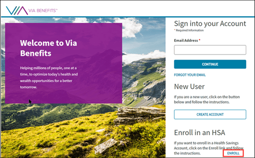 Via Coverage Opening a Via Benefits Individual HSA — Health Coverage Simplified