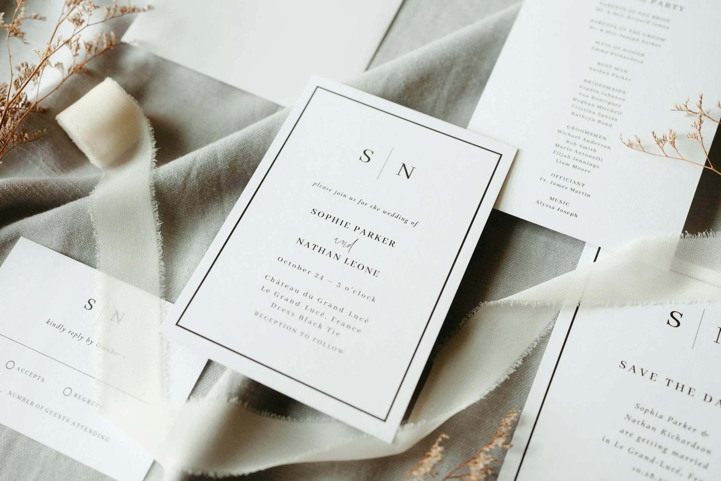 Wedding RSVP Wording Examples for Cards and Websites