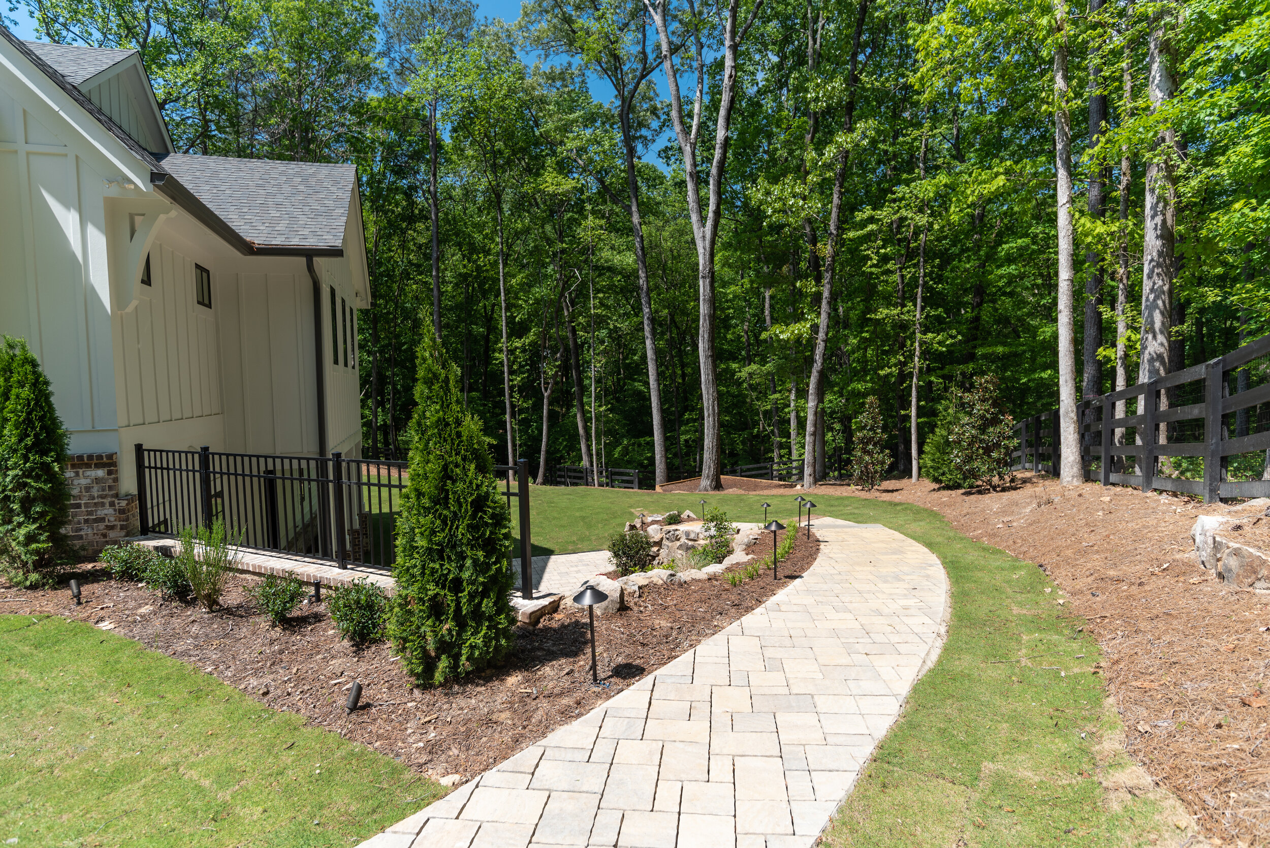 Farm House Project in Milton Pool Construction, Decking