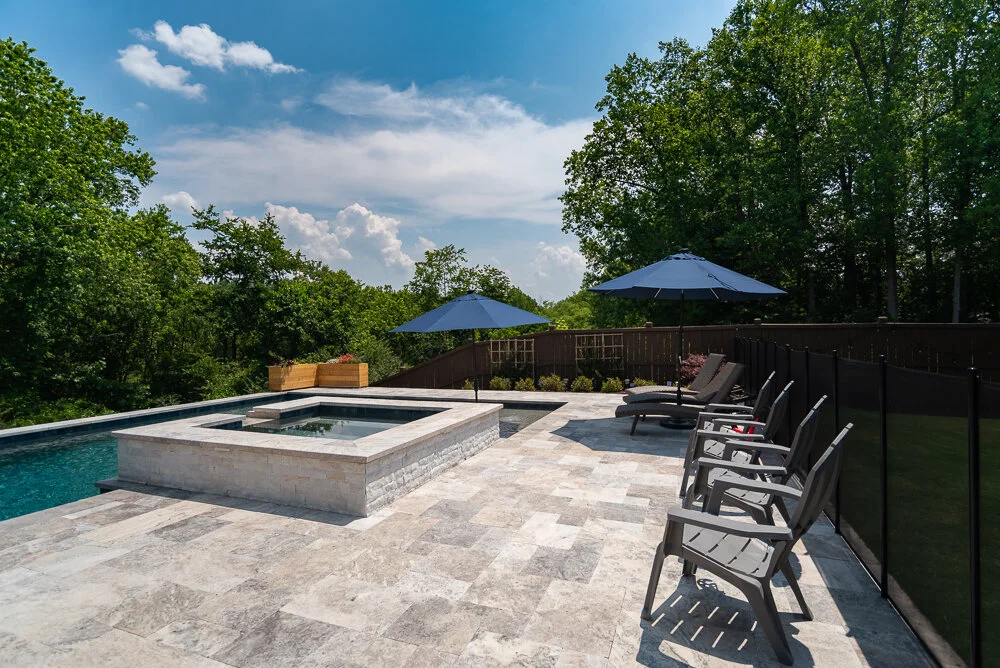 Simple and Bold Pool Design in Roswell, — Peach State Pool