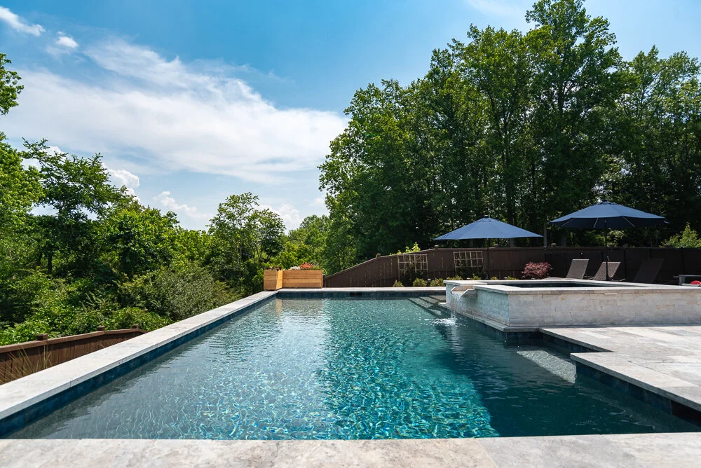 Simple and Bold Pool Design in Roswell, — Peach State Pool
