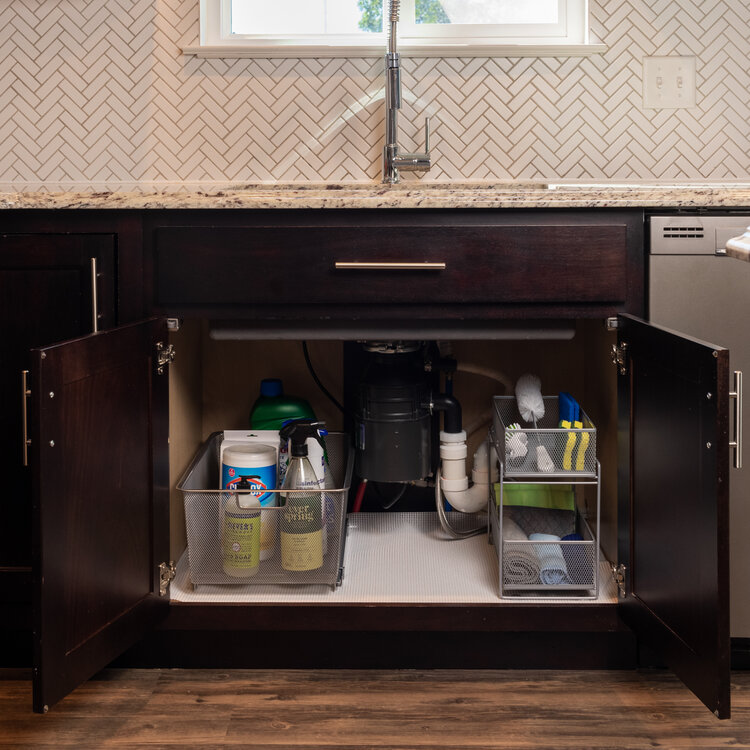 Under the Kitchen Sink Organization DIY - By Lauren M