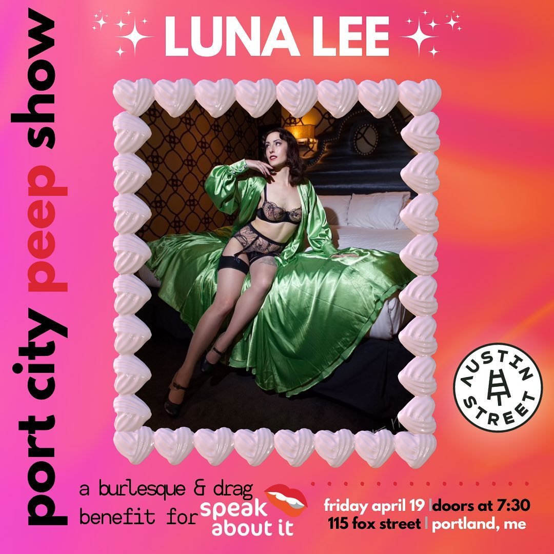 ✨Performer announcement # 7-9✨
ONE WEEK FROM TODAY! Join us at @austinstreetbrewery on 4/19 for a night of drag &amp; burlesque with 100% of the proceeds benefiting Speak About It, and consent education &amp; assault prevention resources for youth &a