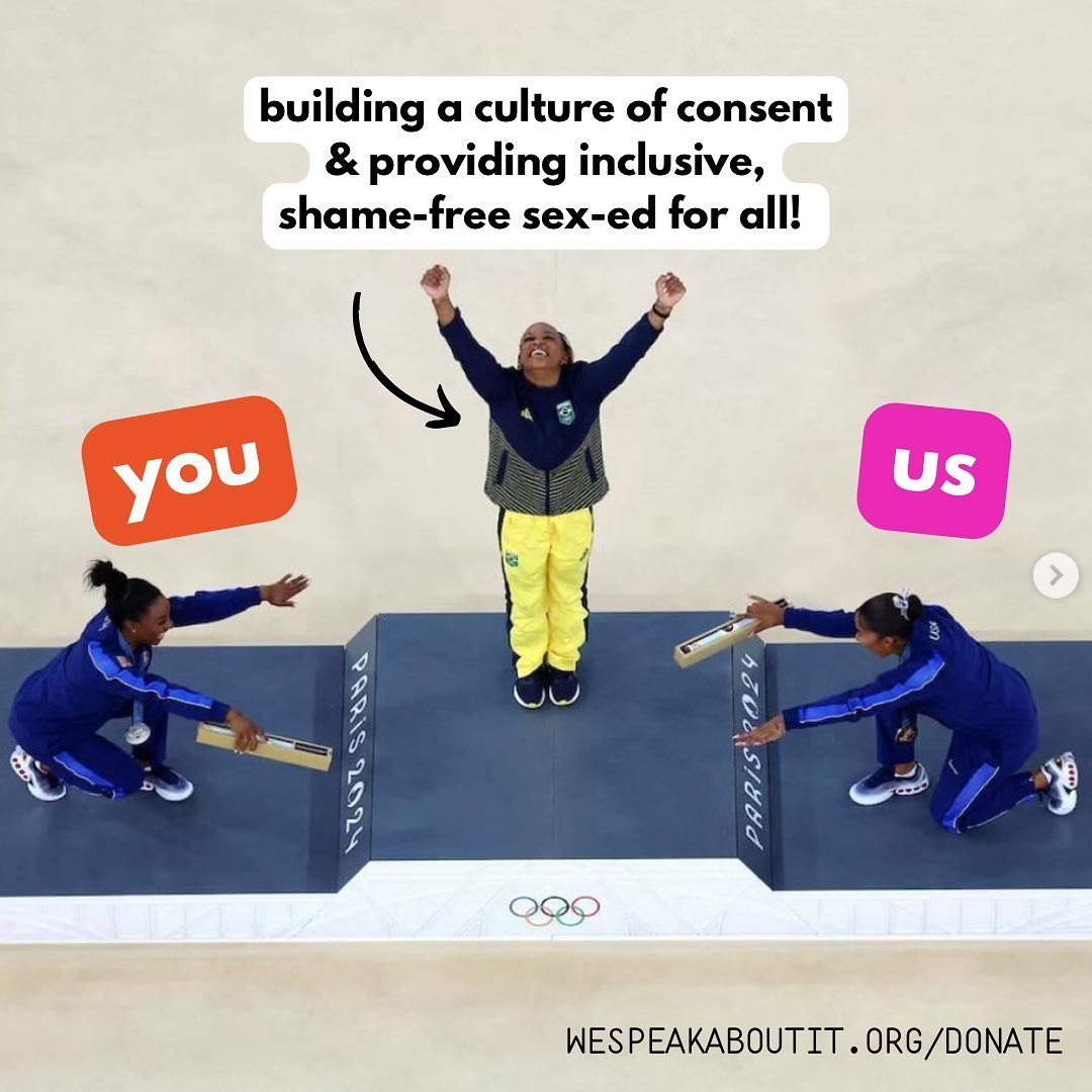 Wanna be our champion? 🏆🏅👀
You can make a HUGE impact on our ability to provide inclusive consent education to thousands of students this summer/fall! We&rsquo;re almost halfway to our goal for our summer training fund. Together, we can build a cu
