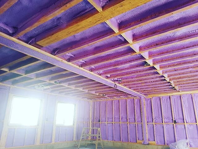 Clean, quality, professional work at a reasonable price #sprayfoam #basf #insulation #insulate #walltite #greenliving #vancouver #quality