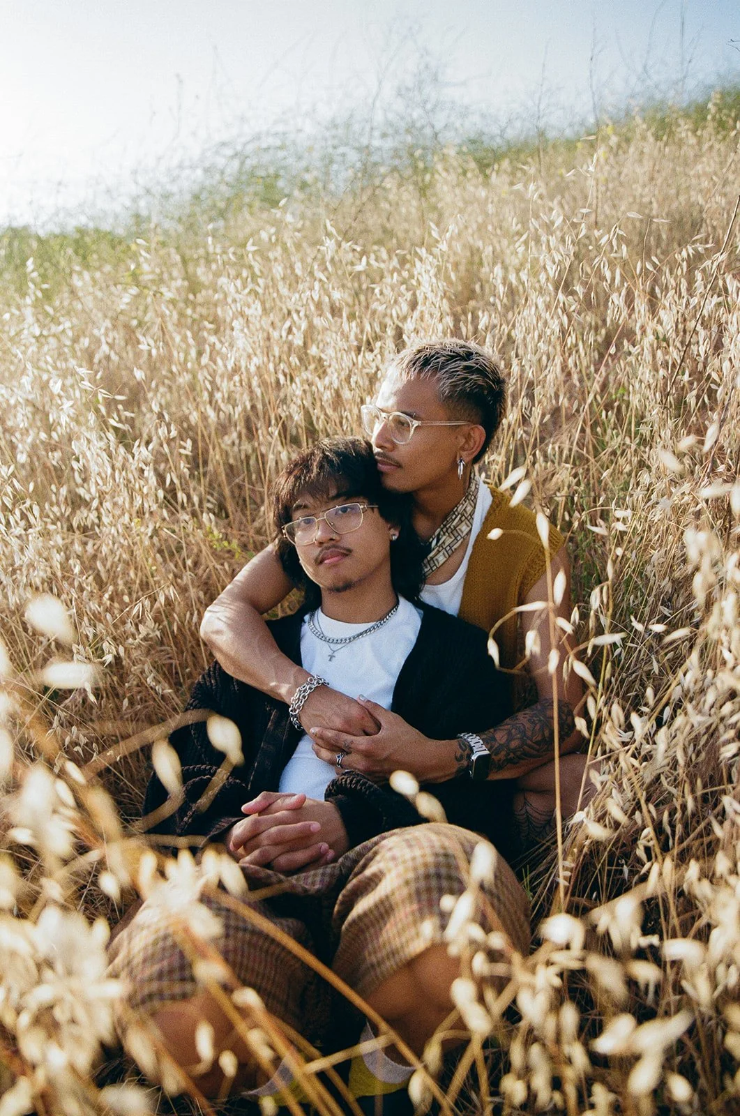 a golden hour shoot in LA