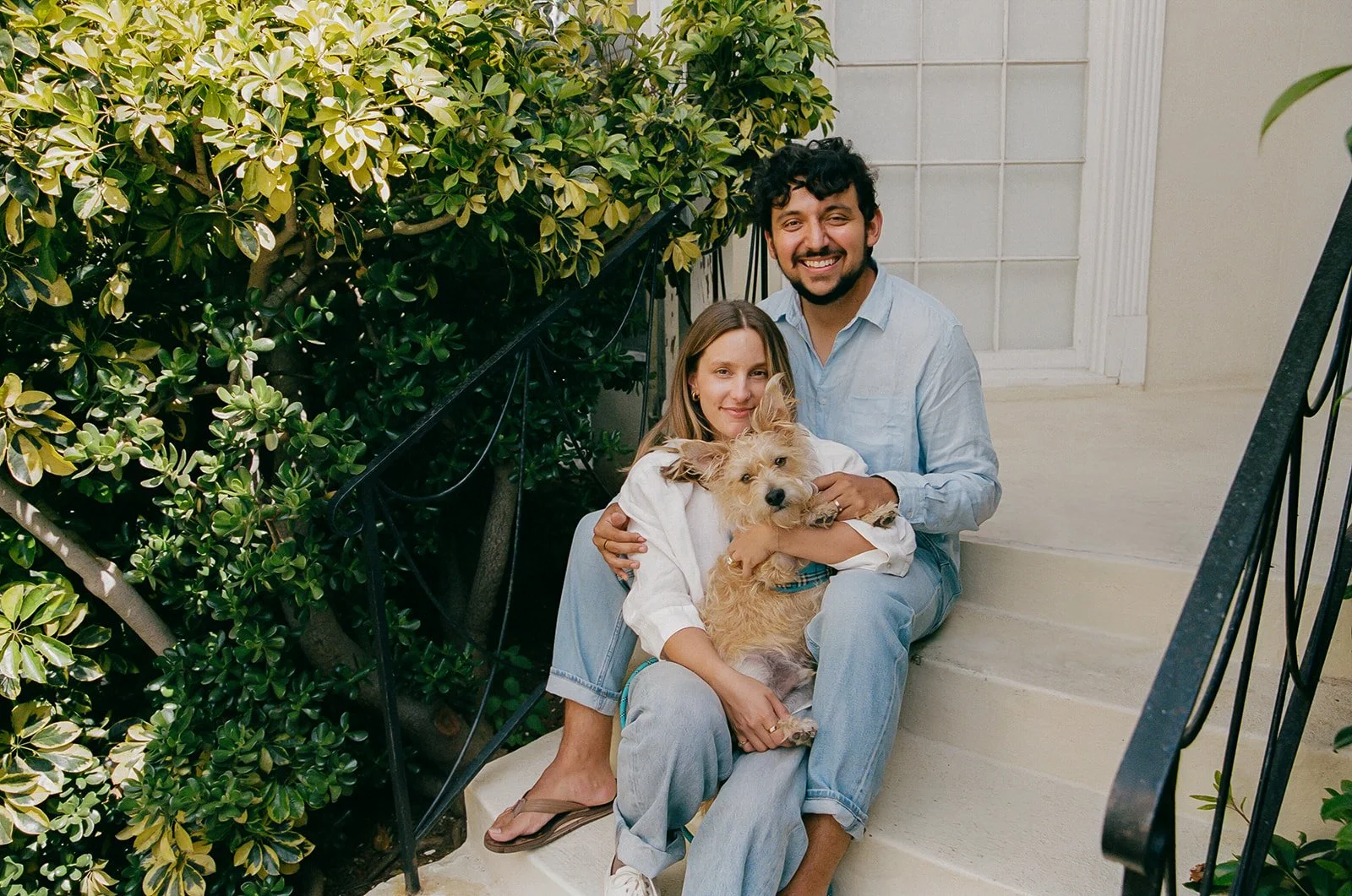 engagement photos in santa monica
