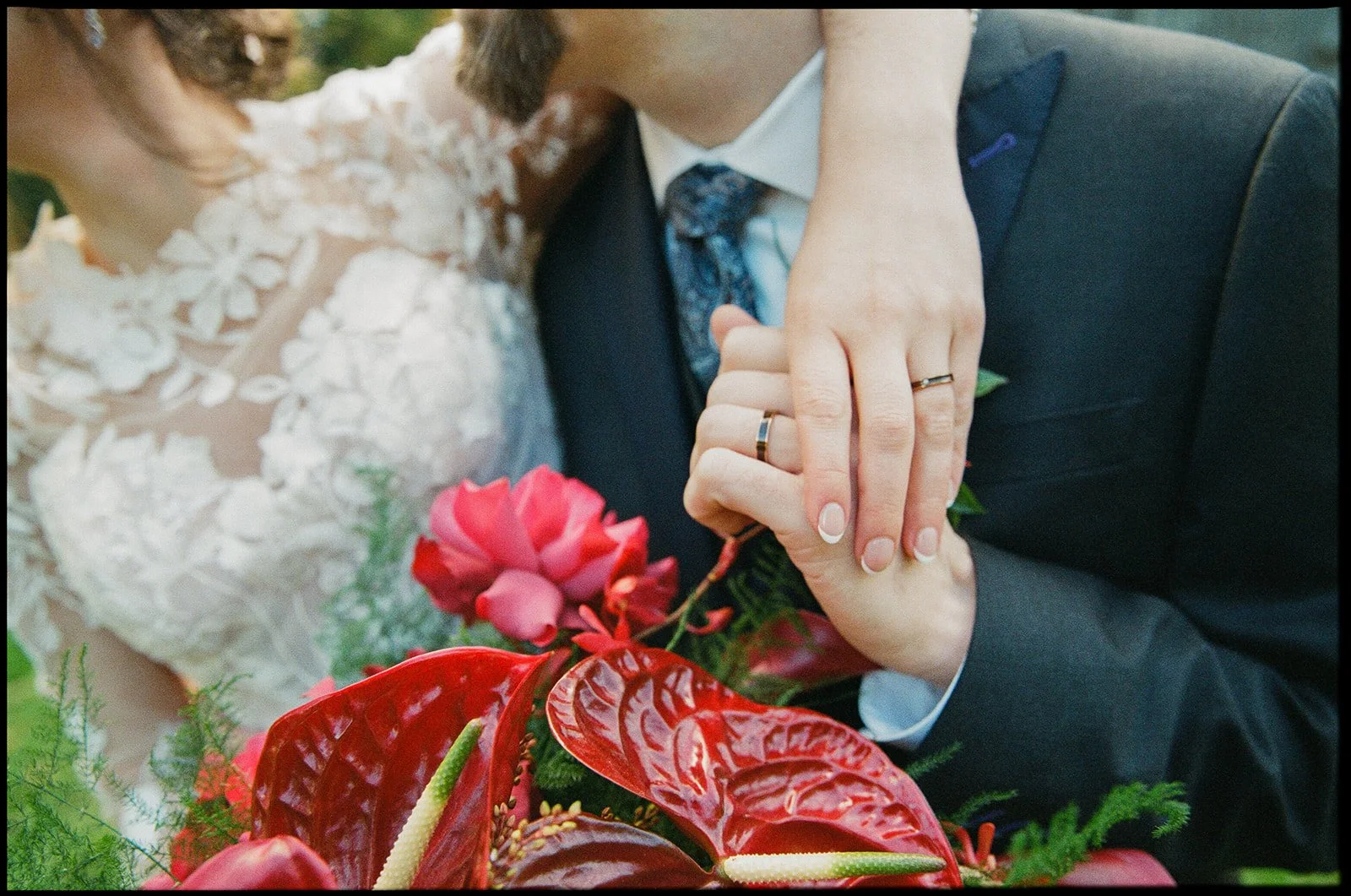 a fall backyard wedding 