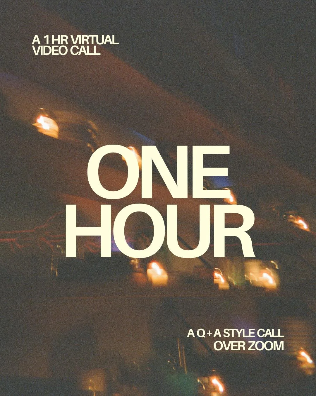 one hour call.