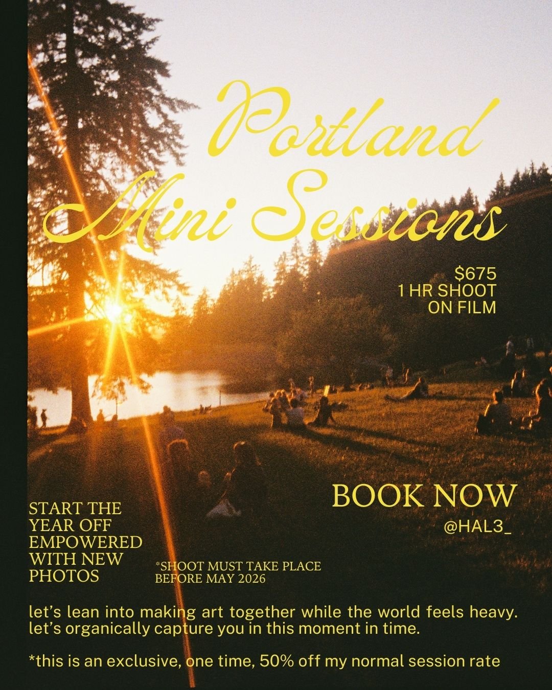 mini session - full payment.