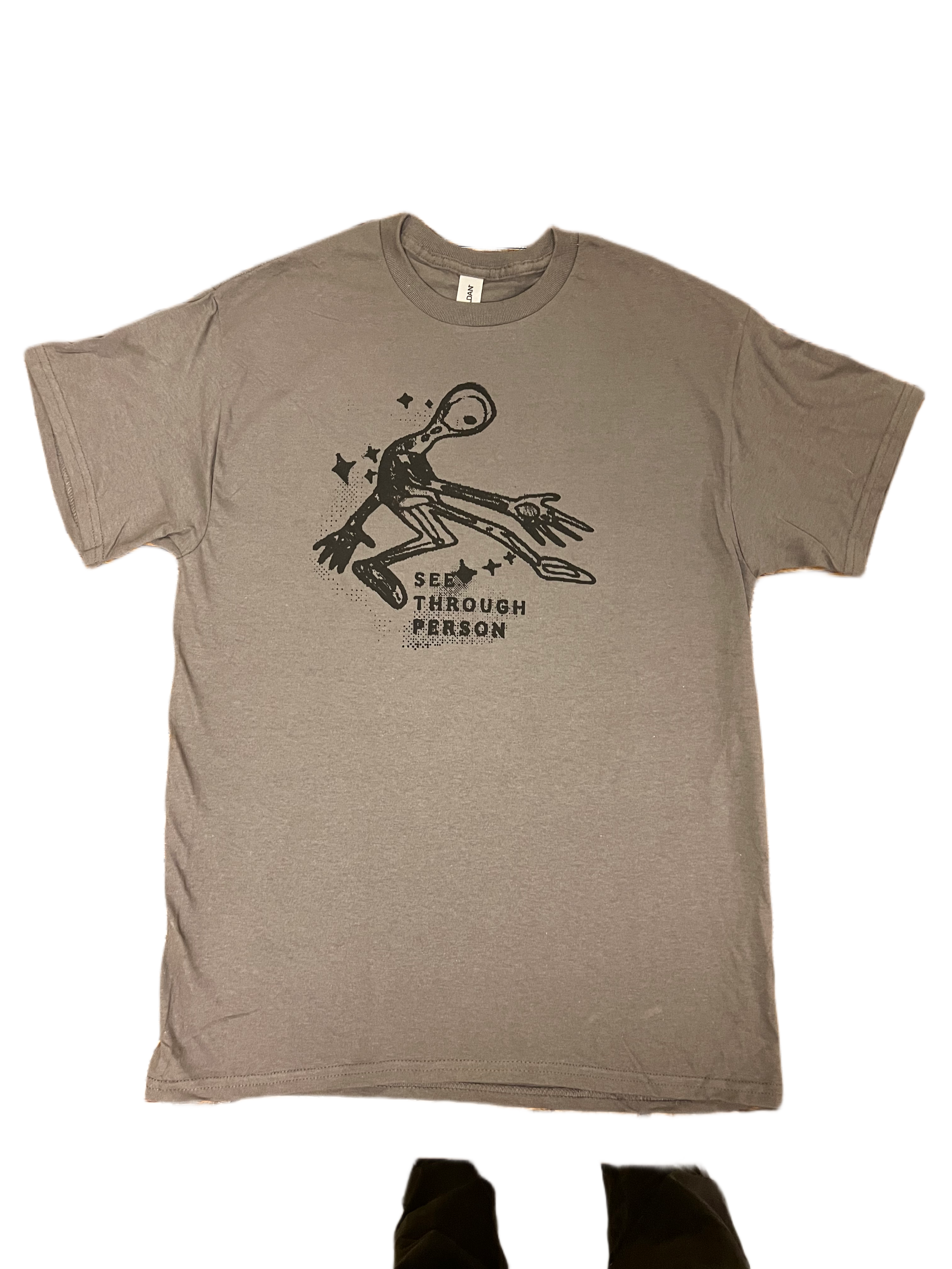 "the person" shirt GRAY