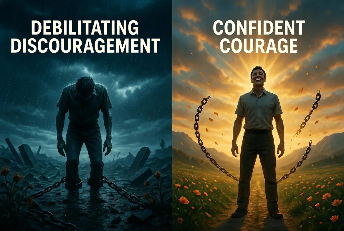 Debilitating Discouragement/Confident Courage