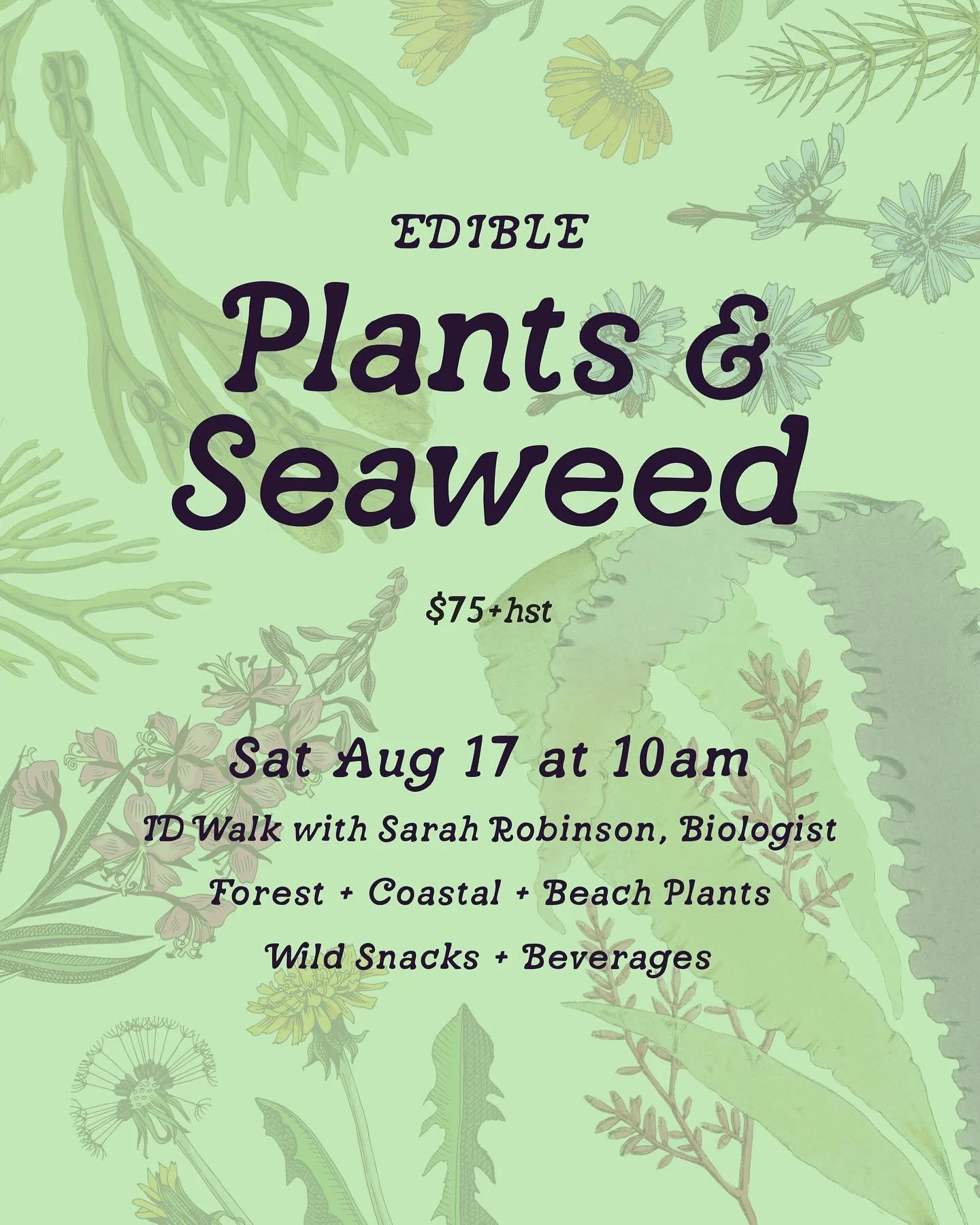 This is next Saturday! And there are only 2 spots left. You should come 🌞 

#capebreton