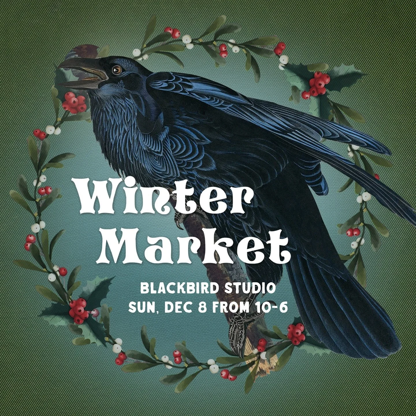 Halifax / Dartmouth folks:

I am going to be at my sister @innstajan / @blackbirddart market at her tattoo shop on Sunday Dec 8.

I&rsquo;m doing a small vintage popup, bringing archery gear, botanical posters, mugs, simmer pots, etc.

Feel free to m