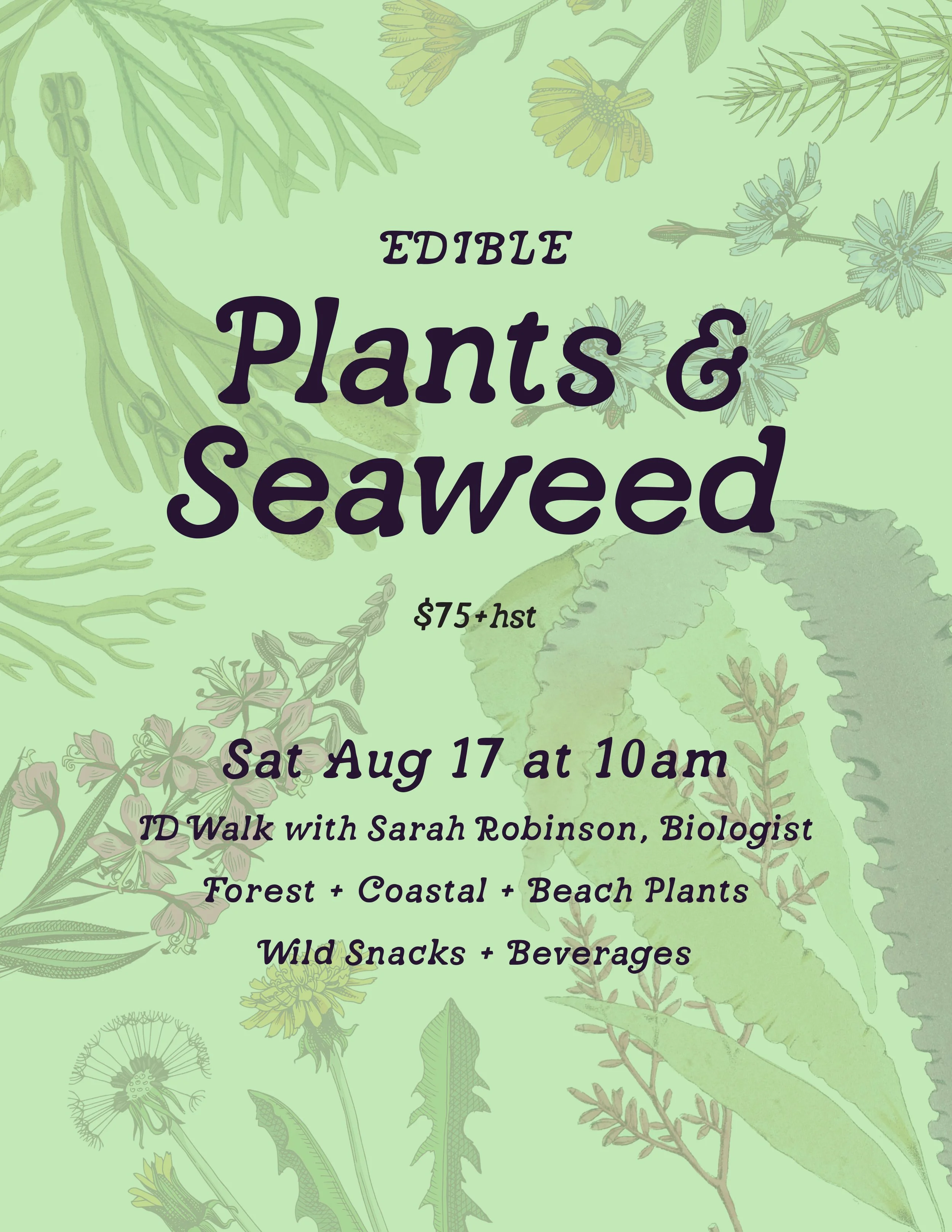 Edible Plants &amp; Seaweed