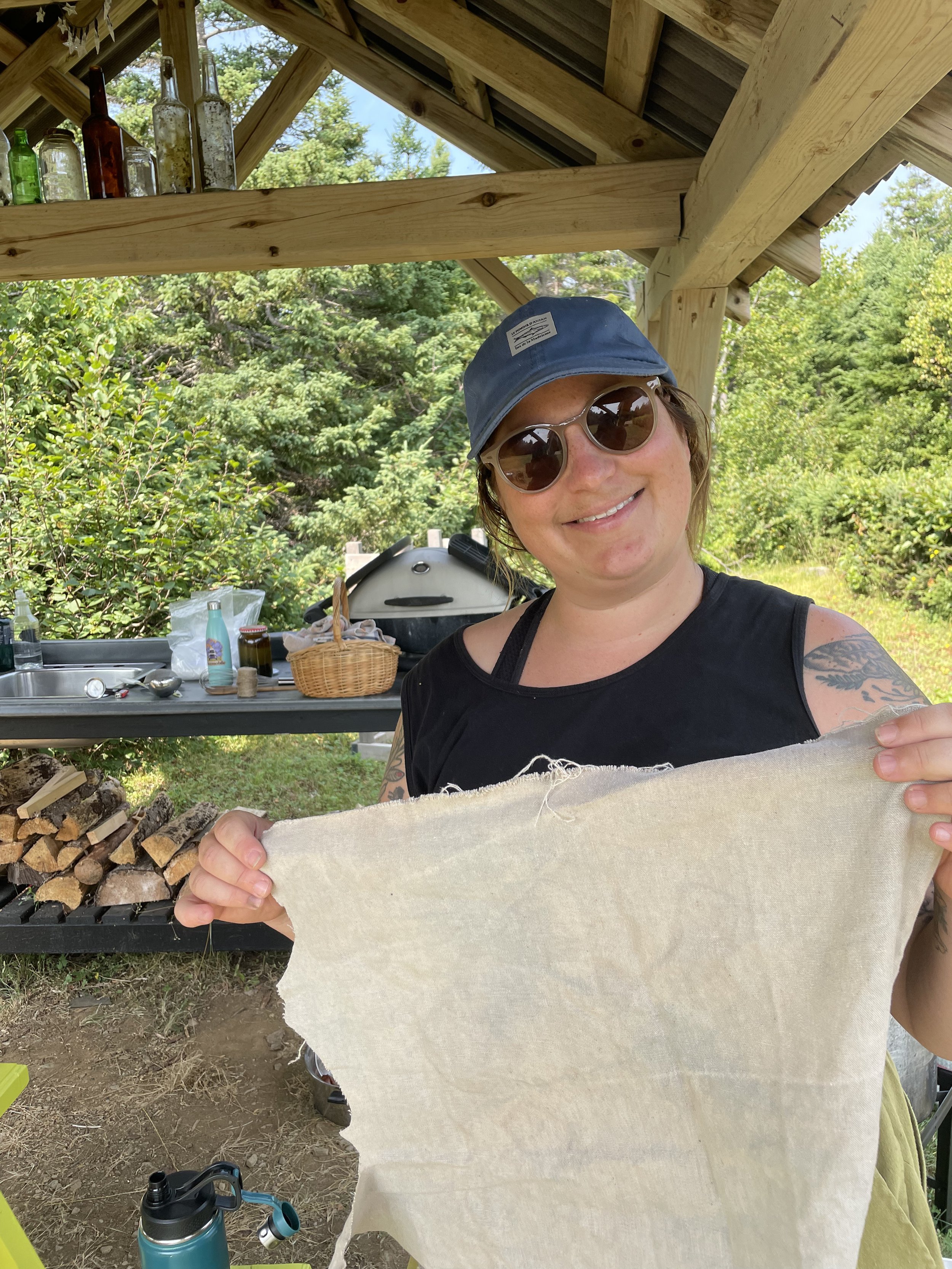 Picking Fabric Scraps