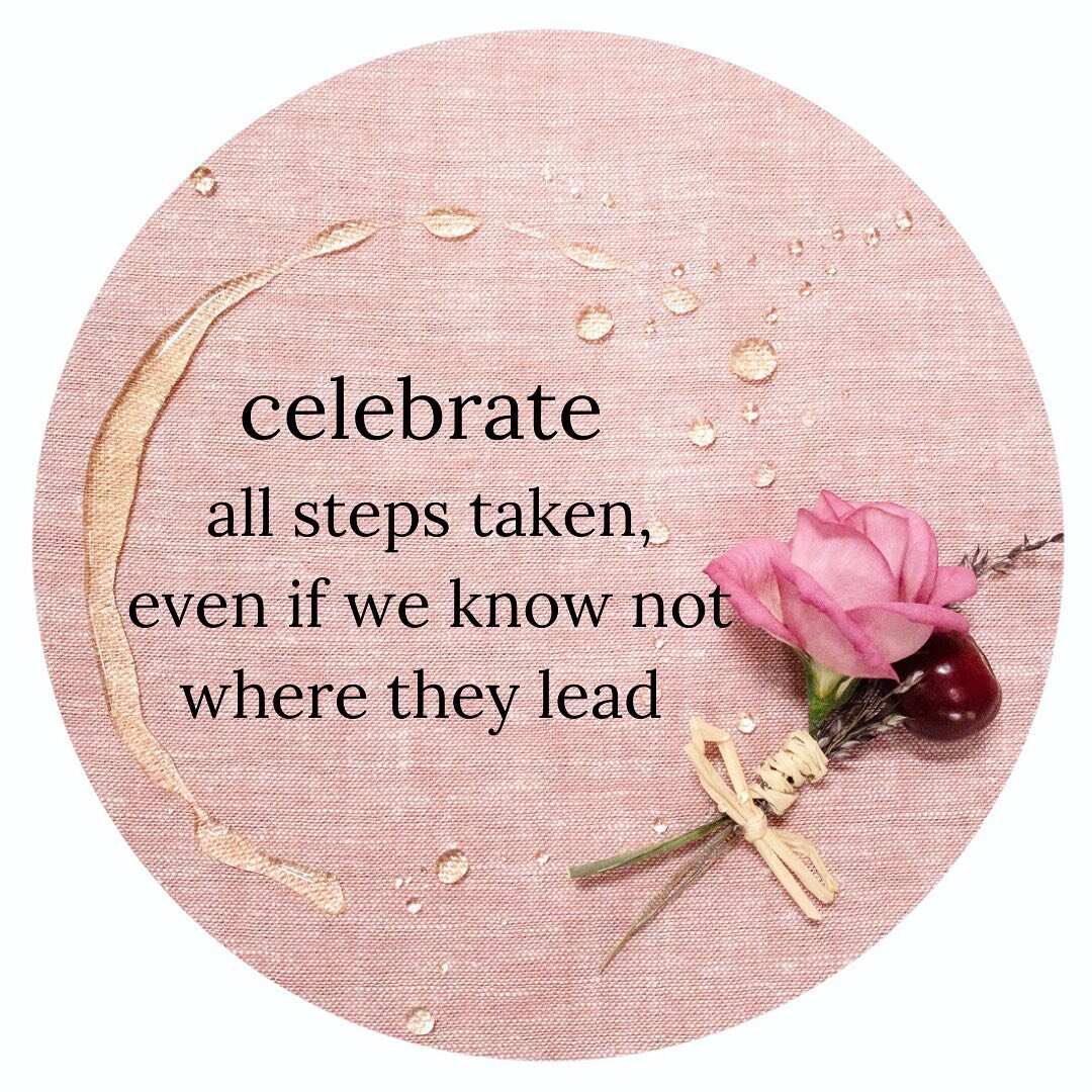 Reminder for myself: celebrate each win, no matter how small. This can be hard in world that looks like a million broken pieces or a house that I haven&rsquo;t had time to clean, a grief or dream untended. ⠀
⠀
But if we don&rsquo;t celebrate each ste