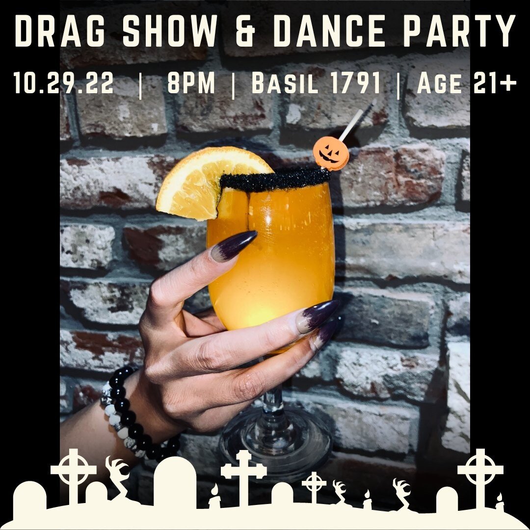 Did you know that your ticket to our Halloween Party includes a special cocktail? Thanks to our friends at Basil1791 and our local Absolut rep!

Get your tickets today! There's only one week left!

https://www.eventbrite.com/e/hamilton-ohio-prides-ha
