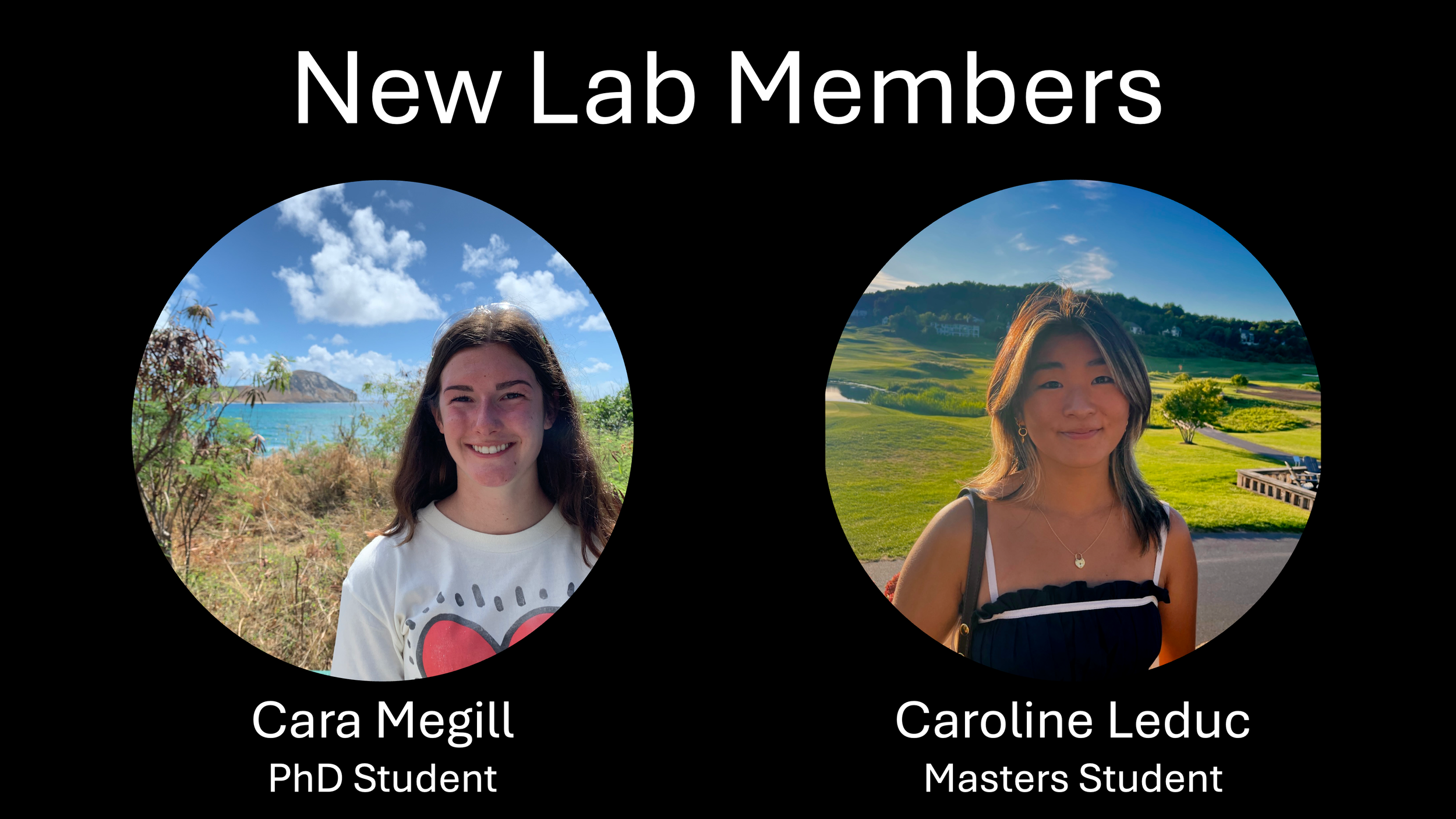 New Lab Members!