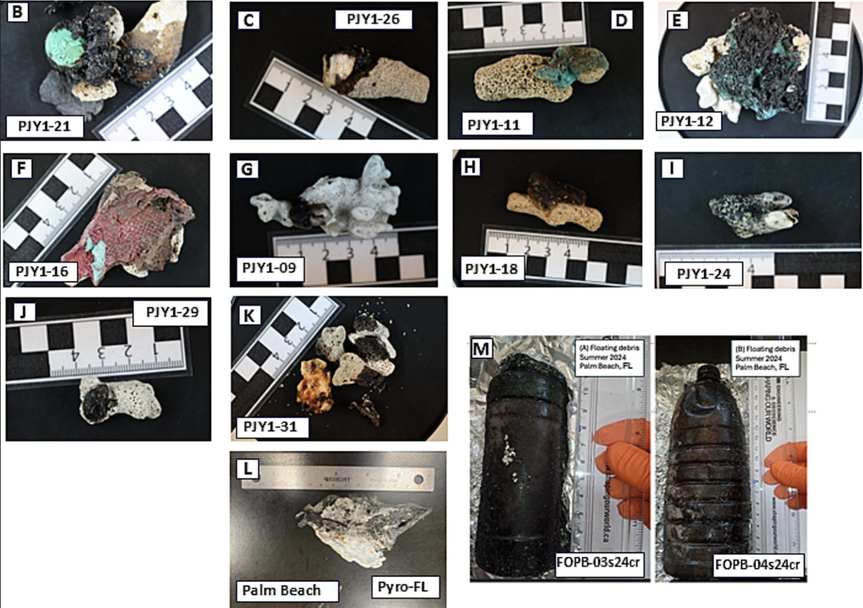 Plastitar and pyroplastics as emerging vectors of coastal pollution: Chemical identification from Panjang Island (Java Sea) and Palm Beach, Florida. Utami, D. A., Reuning, L., Schwark, L., Nelson, R. K., James, B. D., Swarthout, R. F., Buhler, D., Za
