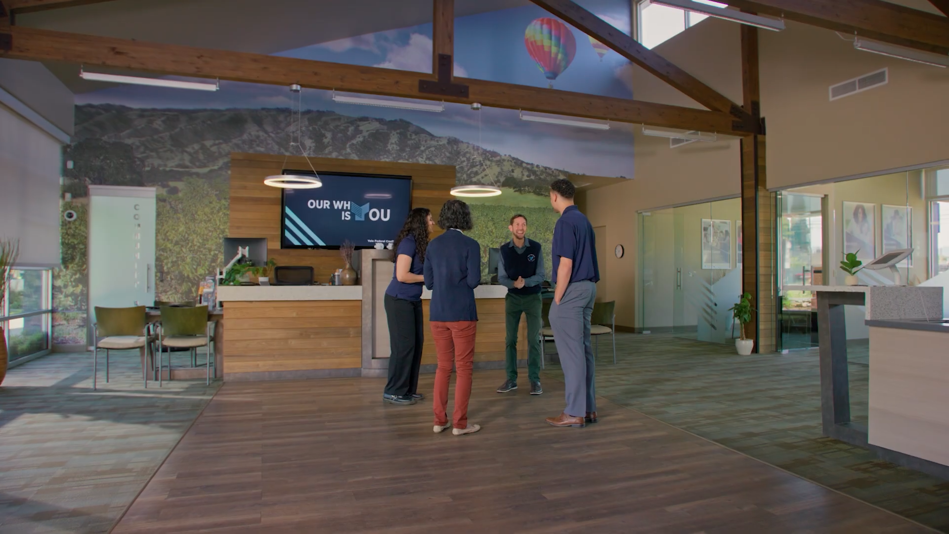 Yolo Federal Credit Union - Commercial, Production Designer