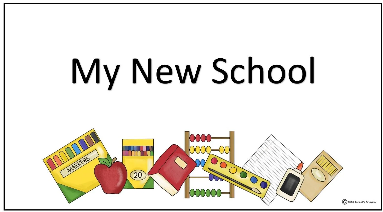 My New School - Cover.JPG