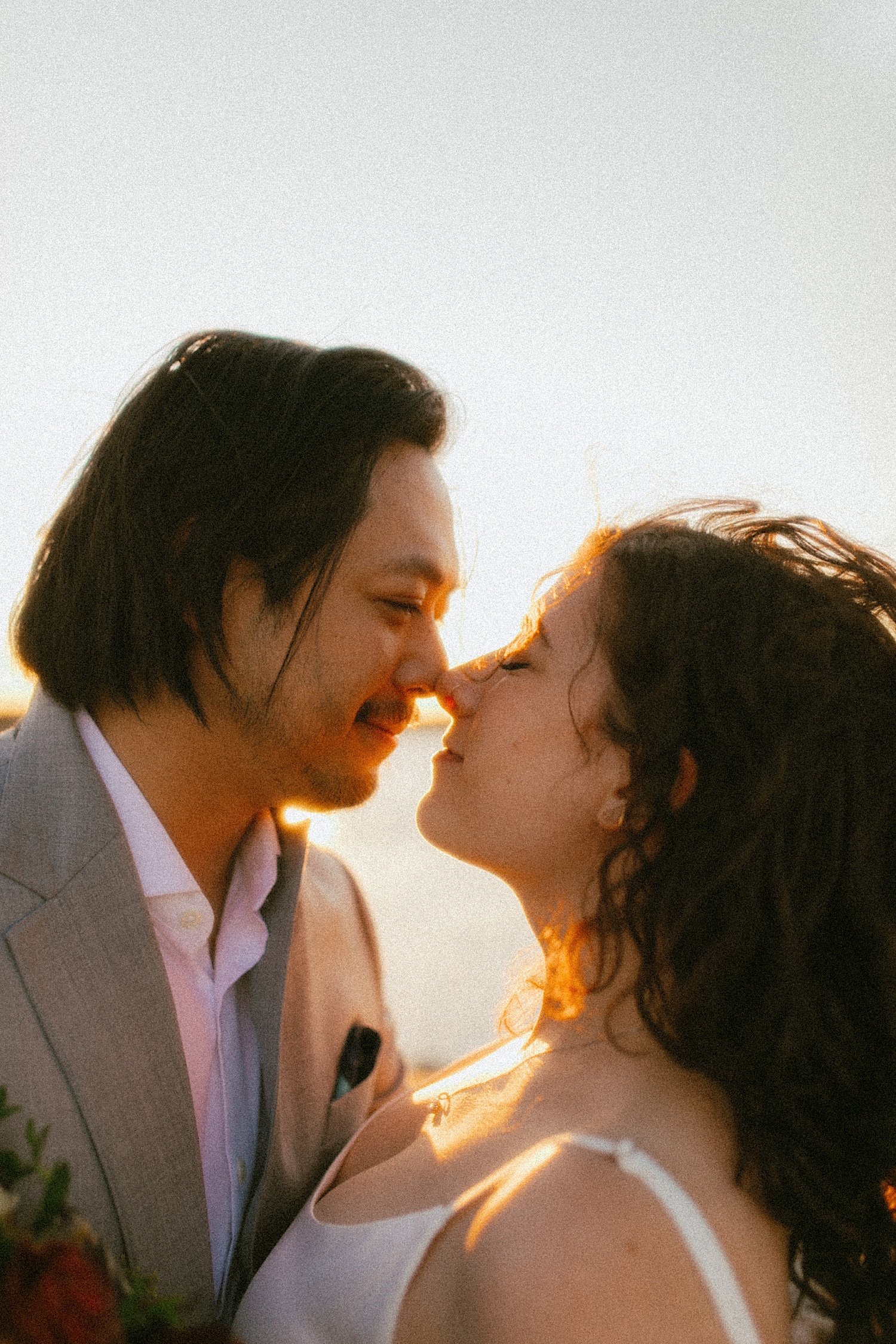 newburyport and plum island beach elopement photos