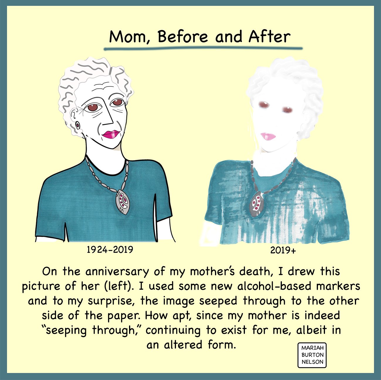 Mom, Before and After