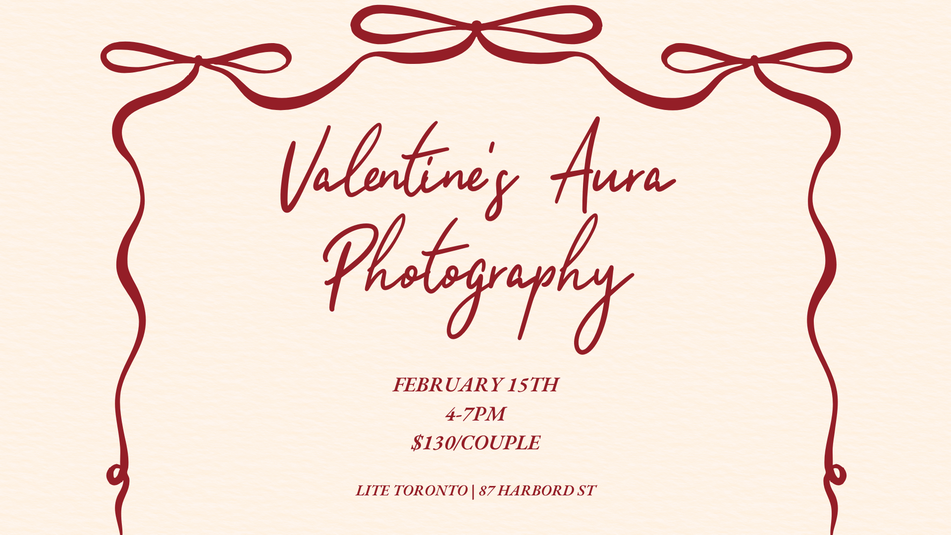 Valentine's Day Aura Photography