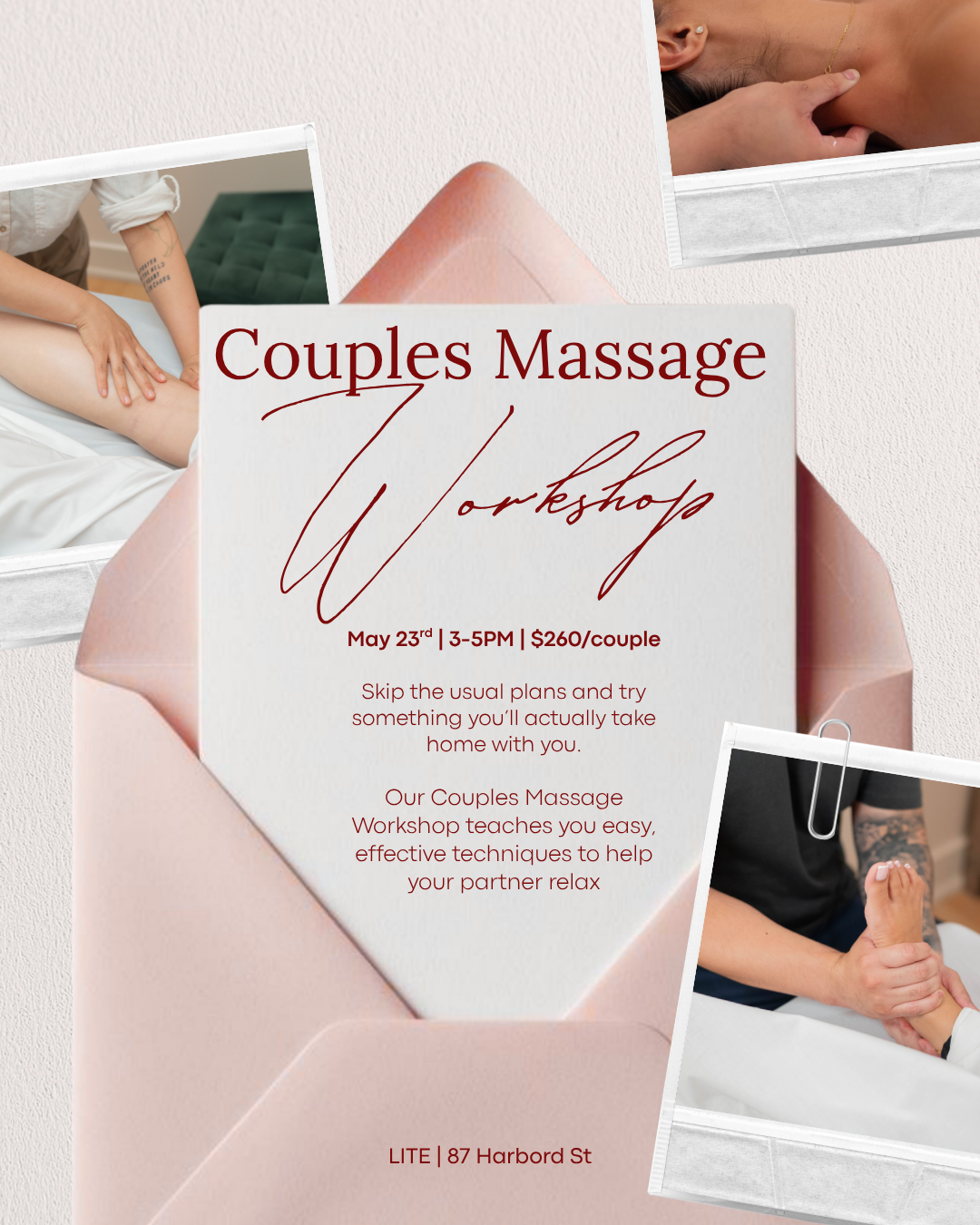 Couples Massage Workshop