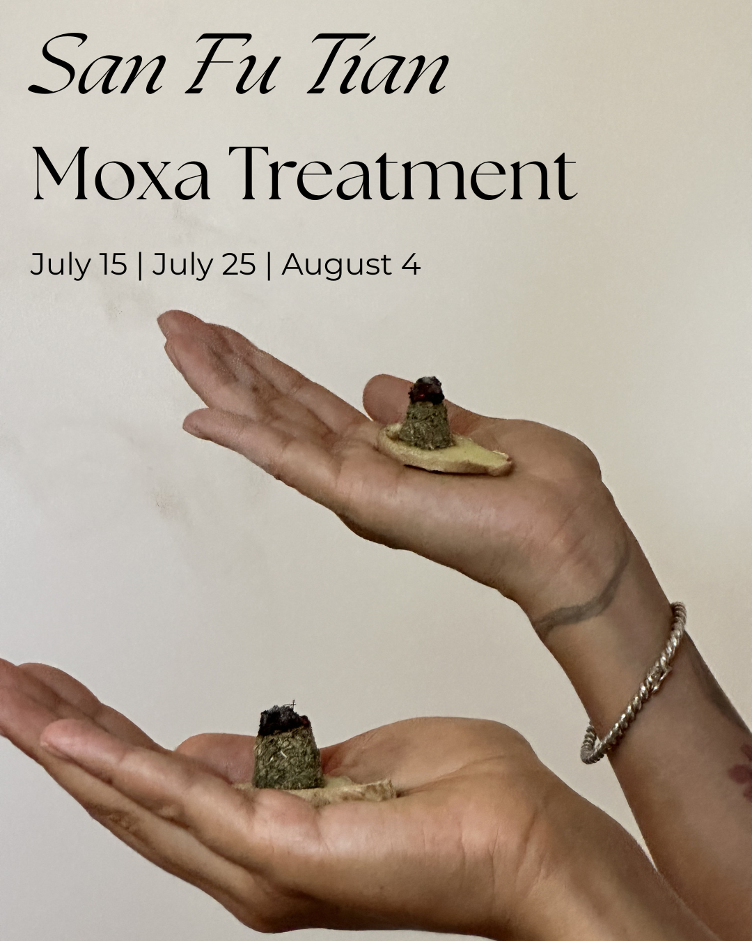 San Fu Tian Moxa Treatment 