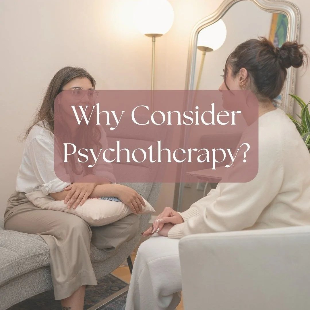 Therapy isn&rsquo;t just for when things fall apart. 🧠✨

Psychotherapy can offer a supportive space to slow down, reflect, better understand your patterns, navigate life&rsquo;s challenges, and feel more grounded in yourself.

Whether you&rsquo;re w