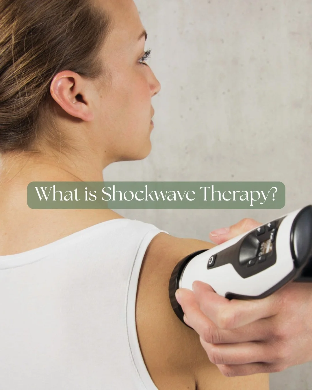 Dealing with chronic pain, a stubborn injury, or limited mobility? Shockwave Therapy is a non-invasive, evidence-based treatment designed to support your body&rsquo;s natural healing process.

Using controlled acoustic waves, it may help:

✨ Increase
