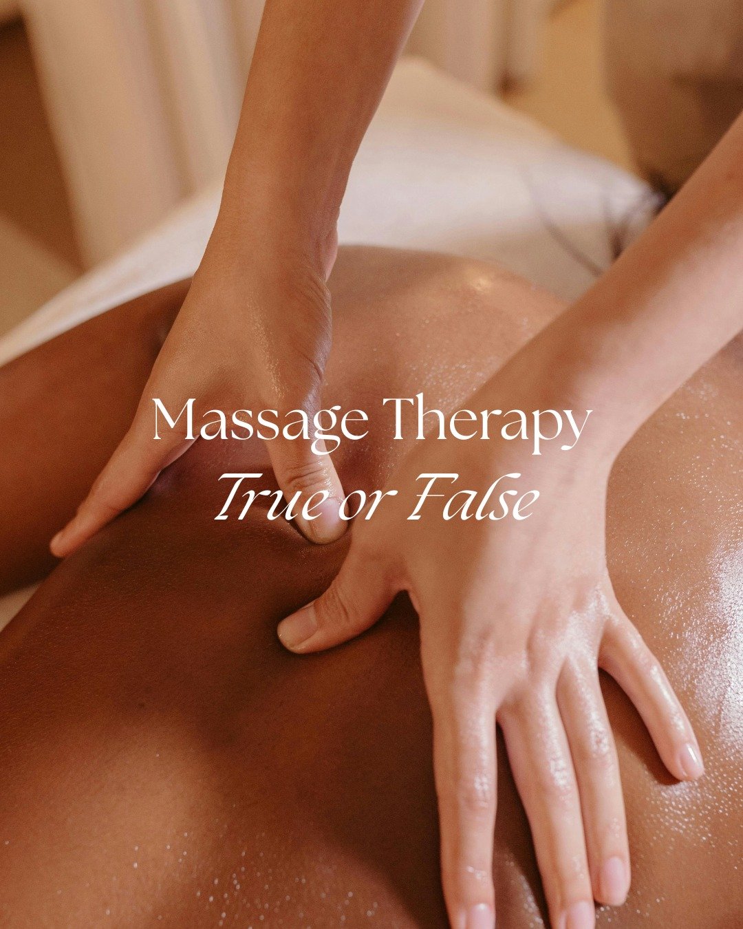 It&rsquo;s National Massage Therapy Awareness Week, and massage therapy is more than a treat.

It feels good, but it&rsquo;s also regulated health care in Ontario. RMTs train through a full diploma program, pass provincial exams, and assess and treat