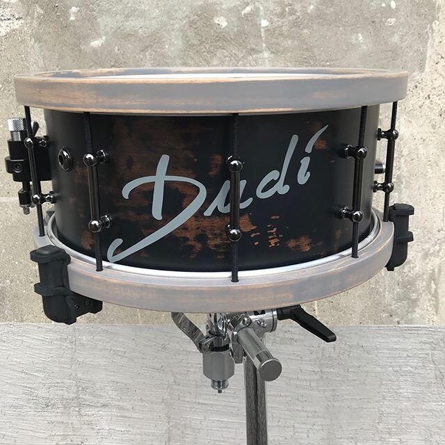 Dudi, The Ukrainian Folk drummer gets his vwdrum custom snare today. Maple on maple. #customdrums #snaredrum #drums #drummer #drumlife #madeintoronto #drumming #band #bands #trickdrums #remoheads