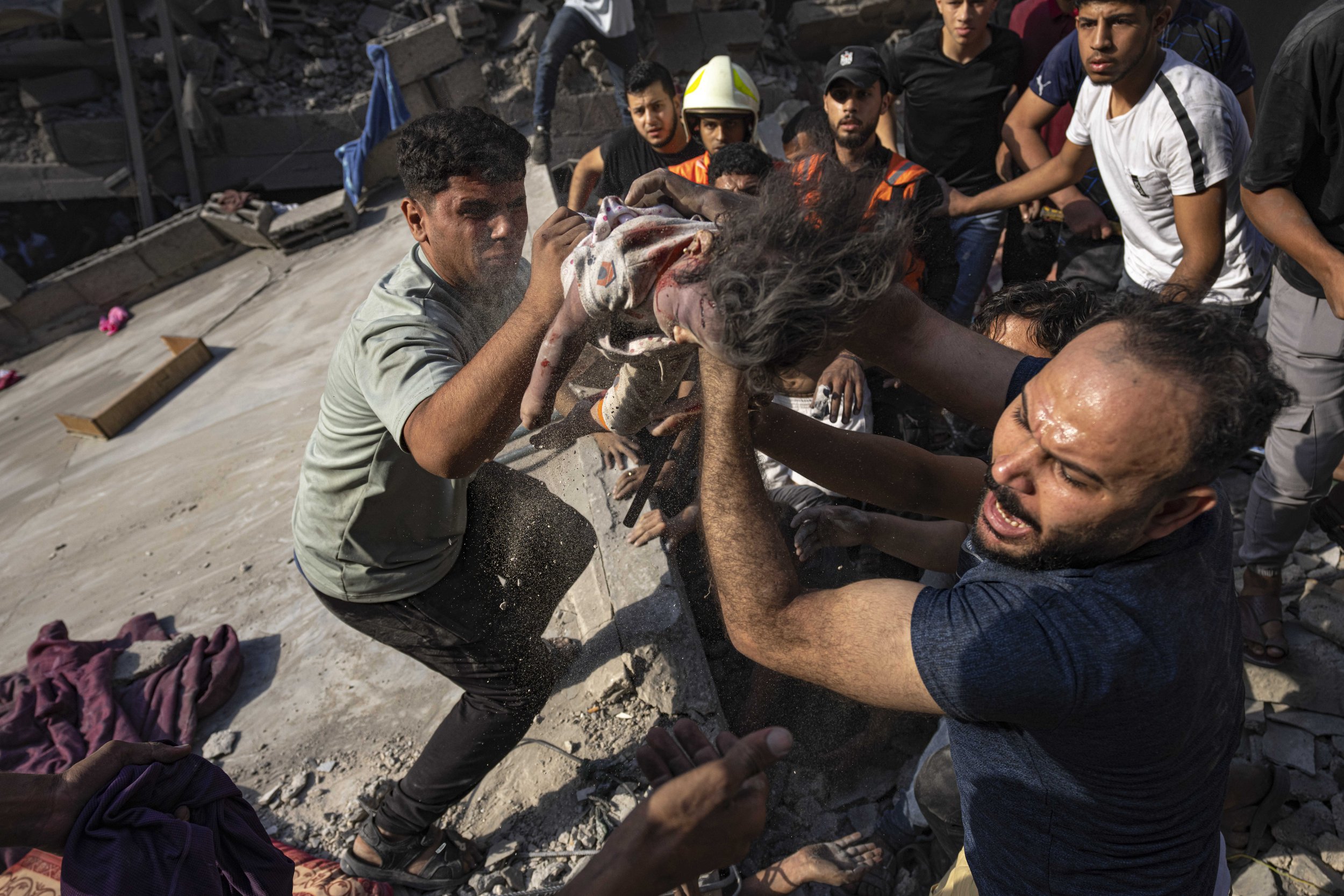 International Spot News - First Place - Fatima Shbair / Associated Press