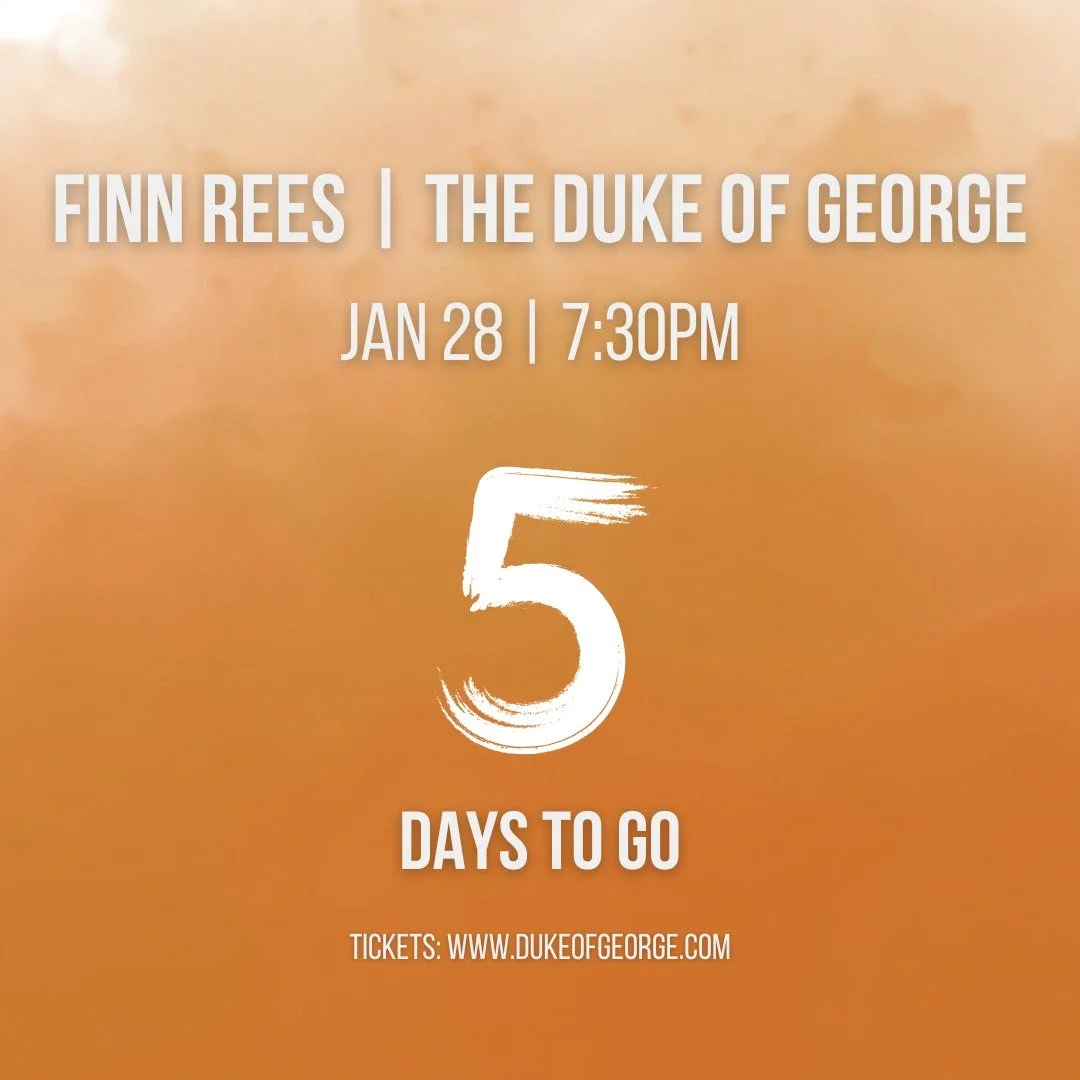 JUST FIVE DAYS TO GO - @finnrees  LIVE at @dukeofgeorge 

📆 28 January 2026
⏱️ 7:30pm
📍 The Duke of George, Fremantle
🎟️ https://bit.ly/pjs-finn-rees

UK-based pianist Finn Rees brings his acclaimed live show to the Duke of George for a special We