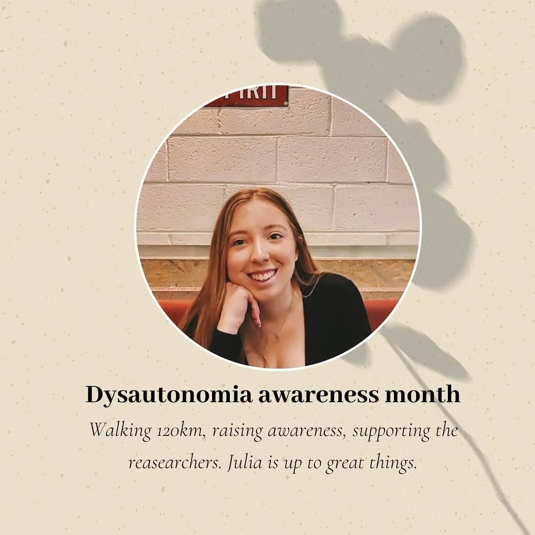 ❤️Julia has taken it into her own hands to make a difference and support a cause close to her heart. Please join me in supporting Julia and the community which I know we all deeply care for.❤️

A few words from Julia: 
&quot;During the month of Octob