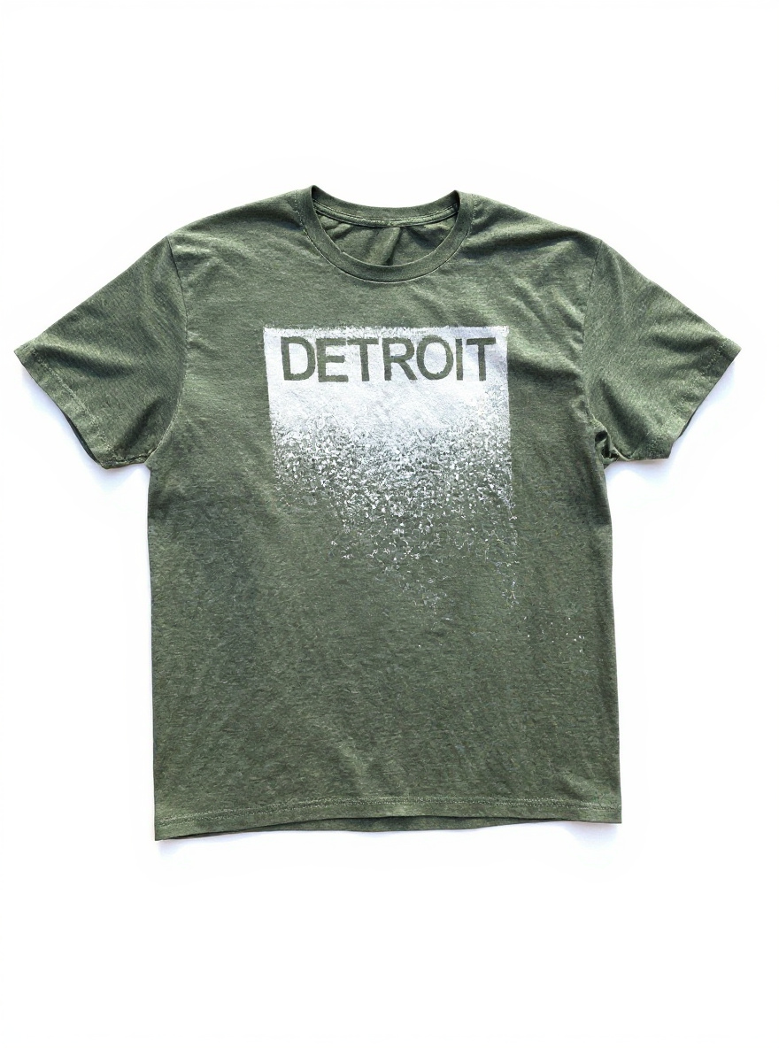 Limited Edition- Detroit Handmade Creation Tee Green
